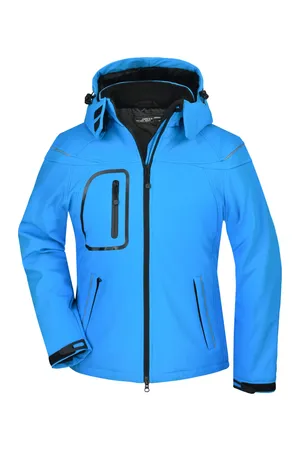 Ladies´ Winter Softshell Jacket Aqua