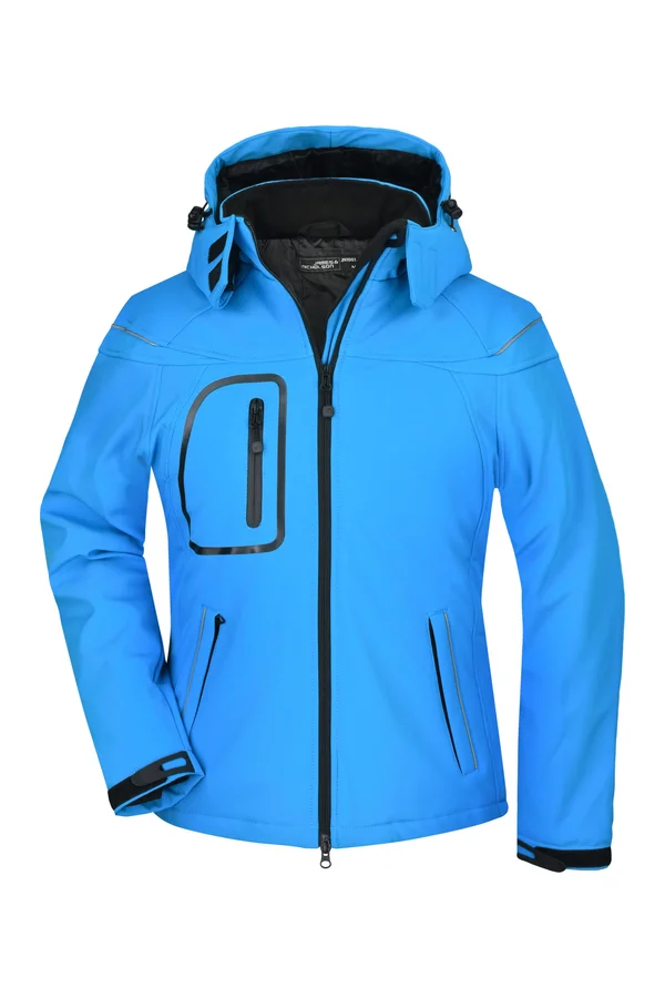 Ladies´ Winter Softshell Jacket Aqua