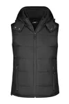 Ladies´ Padded Vest Black