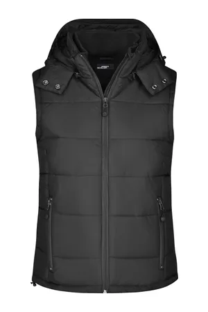 Ladies´ Padded Vest Black