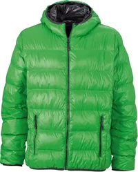 Leichte Herren Daunen Kapuzenjacke