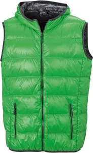 Leichter Herren Daunen Kapuzen Bodywarmer