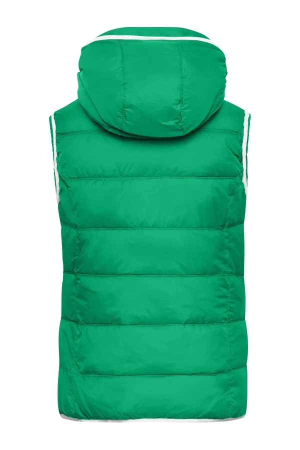 Ladies´ Maritime Vest irish green/white