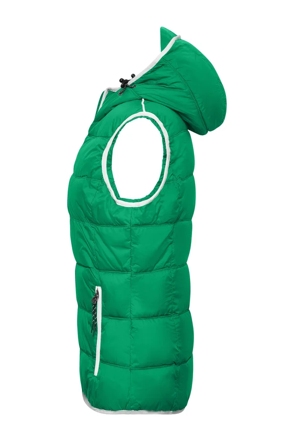 Ladies´ Maritime Vest irish green/white
