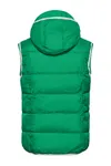 Men´s Maritime Vest irish green/white