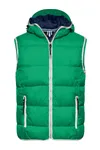 Men´s Maritime Vest irish green/white