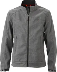 Herren 3-Lagen Melange Softshell Jacke