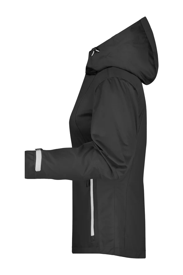 Ladies´ Outdoor Jacket Black / Silver