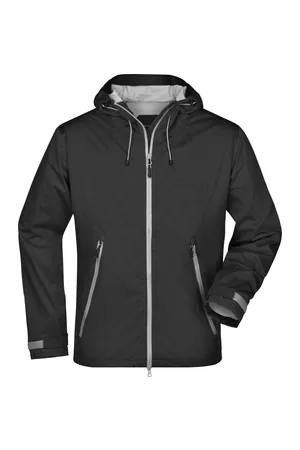 Men´s Outdoor Jacket Black / Silver