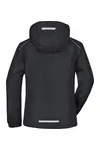 Ladies´ Rain Jacket Black / Silver