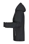 Ladies´ Rain Jacket Black / Silver