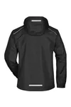 Men´s Rain Jacket Black / Silver