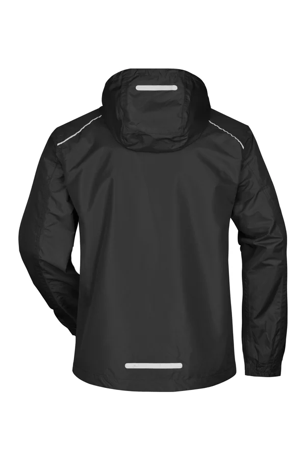 Men´s Rain Jacket Black / Silver
