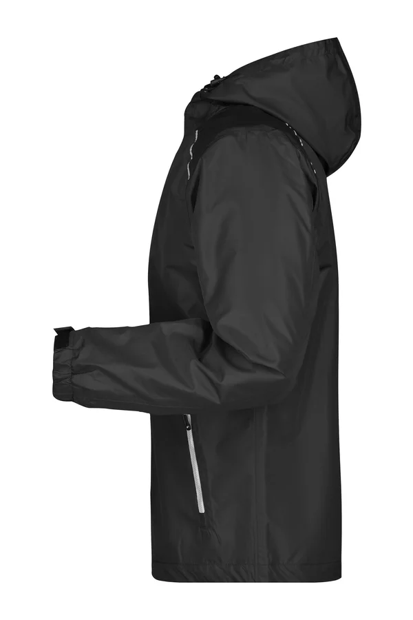 Men´s Rain Jacket Black / Silver