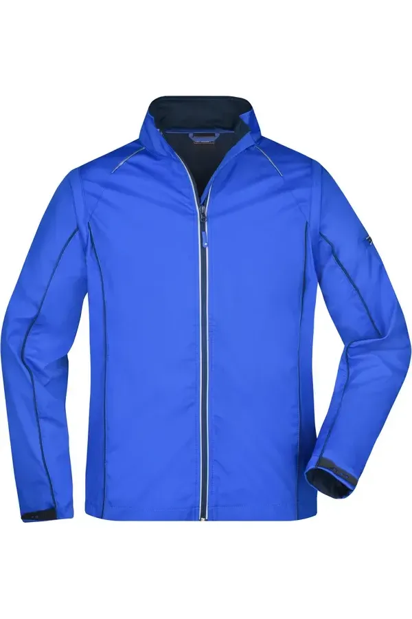 Herren Softshell Jacke mit abnehmbaren Ärmeln