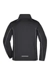 Men´s Zip-Off Softshell Jacket Black / Silver
