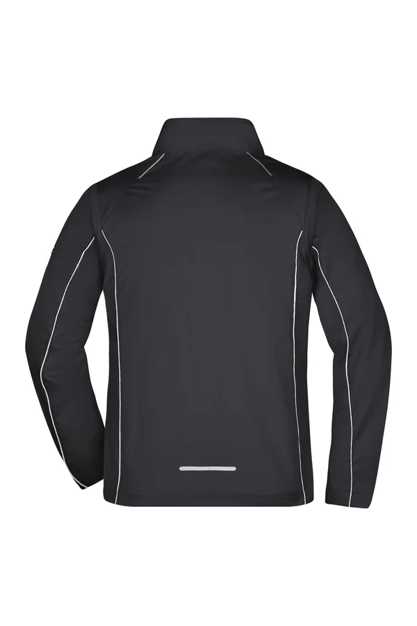 Men´s Zip-Off Softshell Jacket Black / Silver