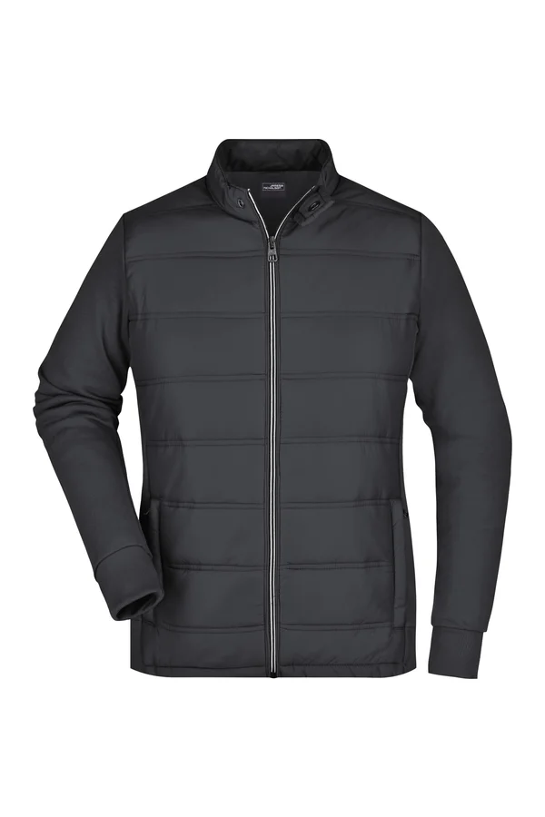 Ladies´ Hybrid Sweat Jacket Black