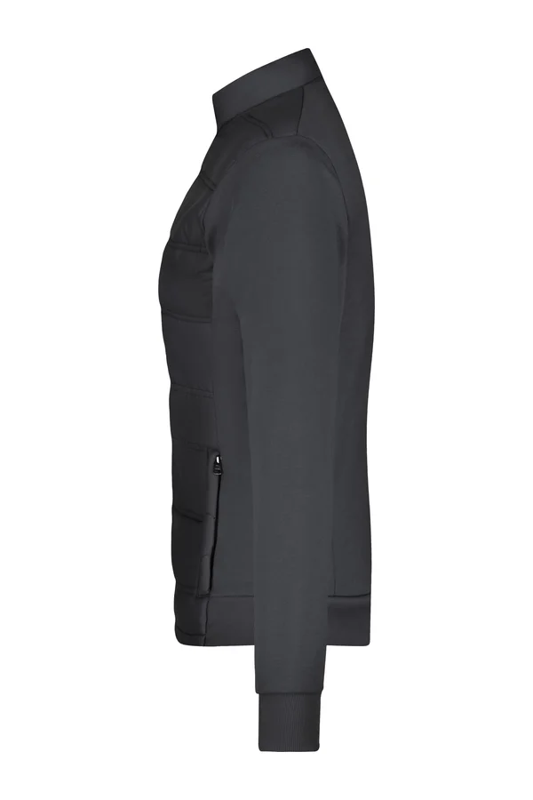 Ladies´ Hybrid Sweat Jacket Black