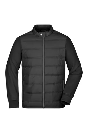 Men´s Hybrid Sweat Jacket Black