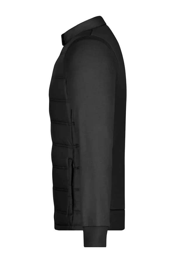 Men´s Hybrid Sweat Jacket Black