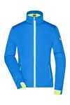 Ladies´ Sports Softshell Jacket bright blue/bright yellow
