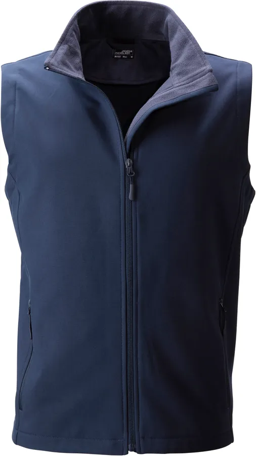 Herren 2-Lagen Promo Softshell Gilet