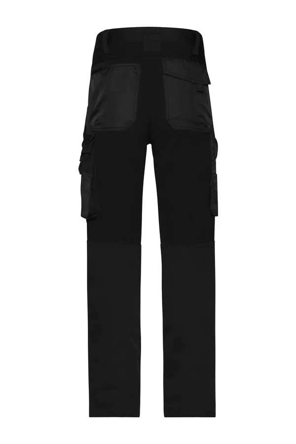 Workwear Stretch-Pants Slim Line Black / Black