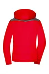 Ladies´ Winter Jacket red/anthracite melange