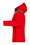 Ladies´ Winter Jacket red/anthracite melange