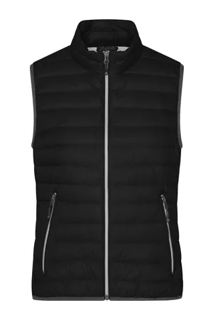 Ladies´ Down Vest Black / Silver