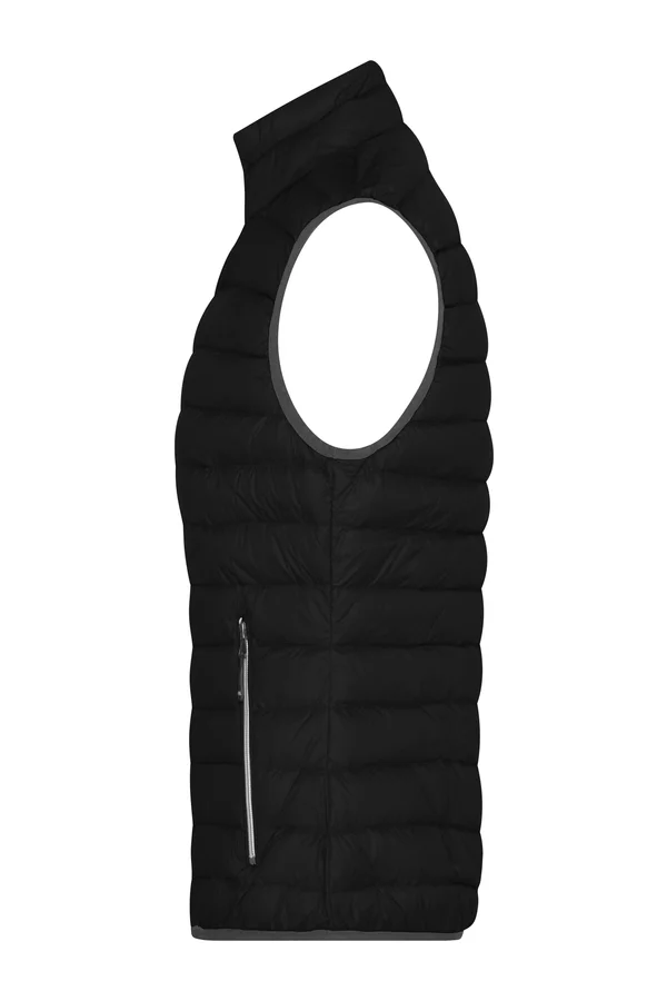 Ladies´ Down Vest Black / Silver