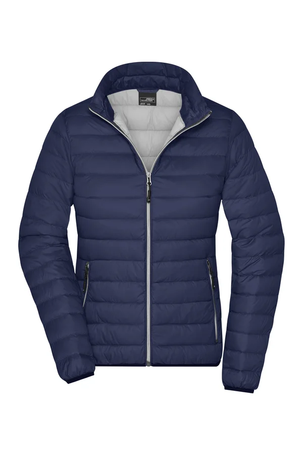 Ladies´ Down Jacket Navy / Silver