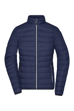 Ladies´ Down Jacket Navy / Silver