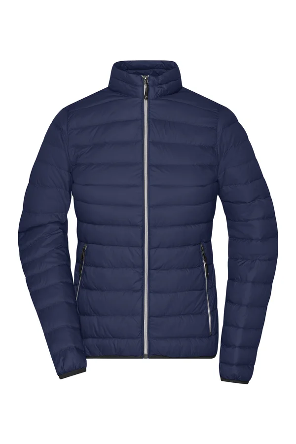 Ladies´ Down Jacket Navy / Silver