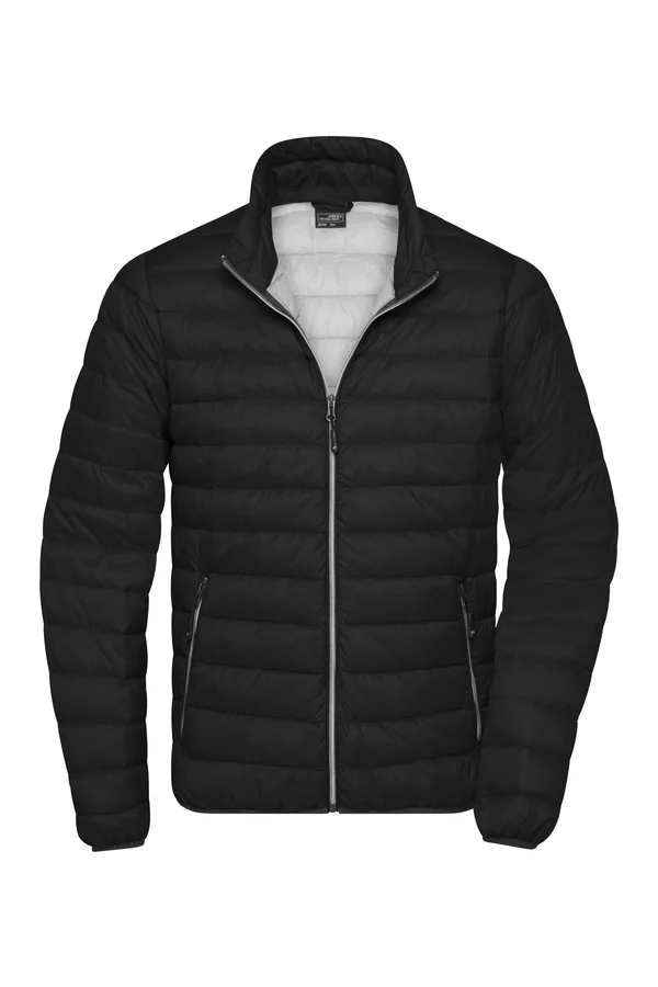 Men´s Down Jacket Black / Silver