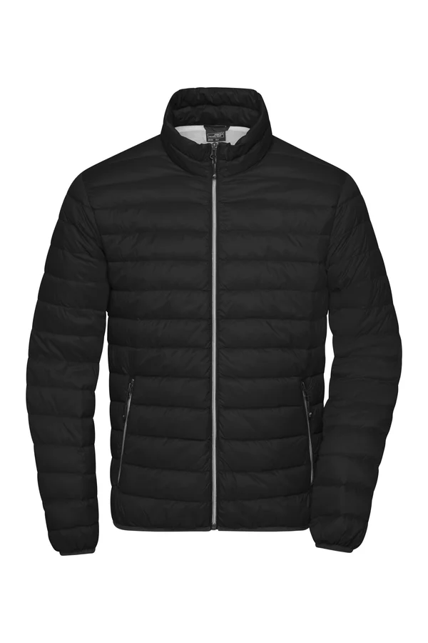 Men´s Down Jacket Black / Silver