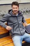 Men´s Hooded Jacket dark melange