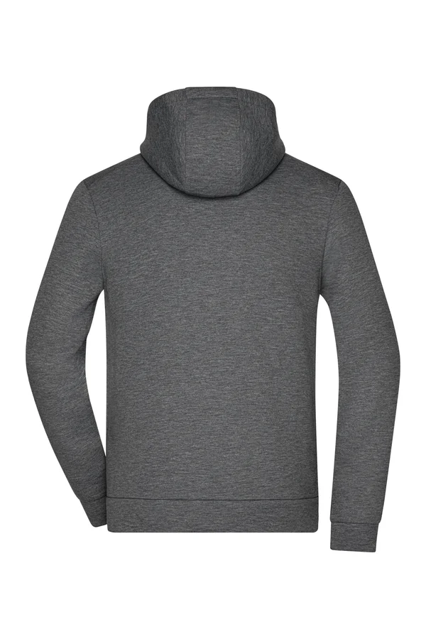Men´s Hooded Jacket dark melange