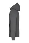 Men´s Hooded Jacket dark melange