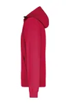 Men´s Hooded Softshell Jacket Red / Black