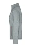 Ladies´ Softshell Jacket dark melange/red