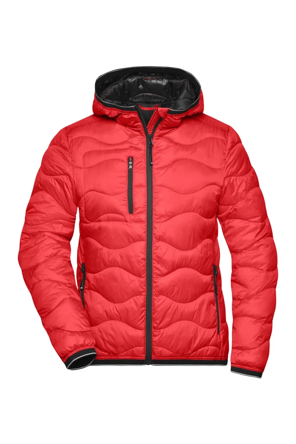 Ladies´ Padded Jacket Red / Black