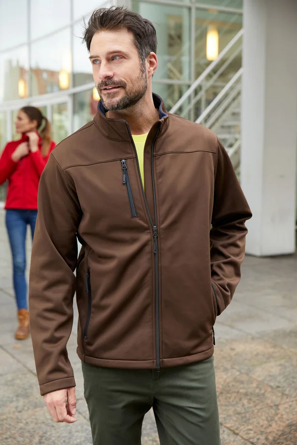 Men´s Softshell Jacket Brown
