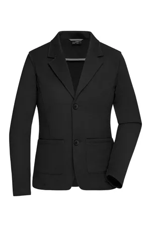 Damen Sweatblazer Black