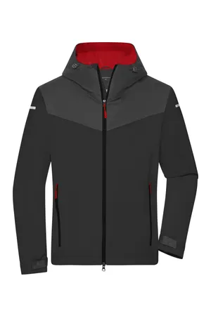 Men´s Allweather Jacket black/carbon/light red