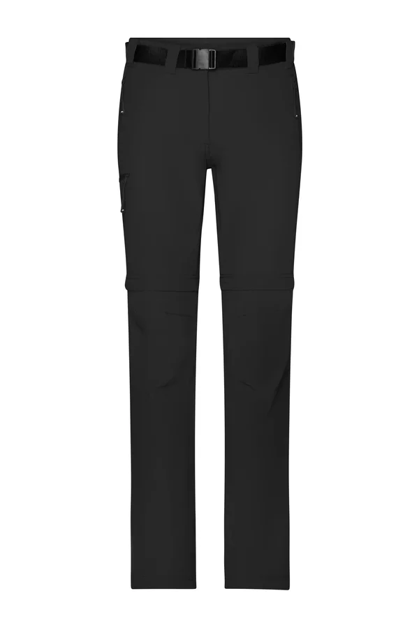 Ladies´ Zip-Off Trekking Pants Black