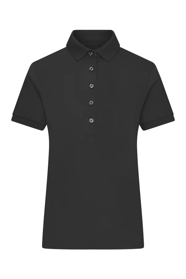Ladies´ Mercerised Polo Black