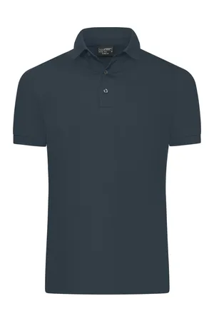 Men´s Mercerised Polo Slim Fit graphite