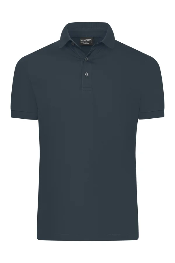 Men´s Mercerised Polo Slim Fit graphite